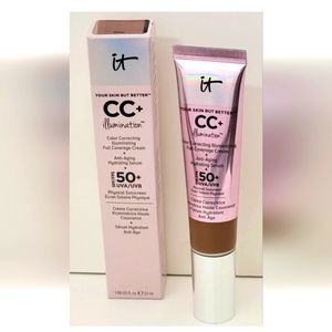 it Cosmetics CC Illumination Color Correcting Cream Hydrating Serum 1.08 oz DEEP